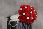 wedding flowers florist- Red Bridal Bouquet I ...