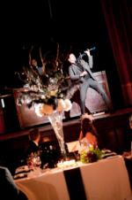 wedding flowers florist- Head Table Decor wit ...