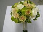 wedding flowers florist- White and Green Brid ...
